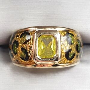 Cheetah Ring 14k / 925